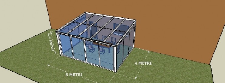 Quanto costa una veranda sunroom tender? omnia serramenti pisa Realizzazione giardini d inverno