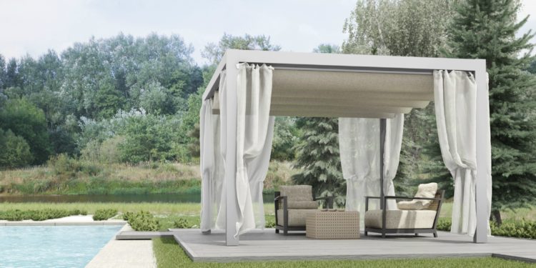 Pergola autoportante in alluminio KE 