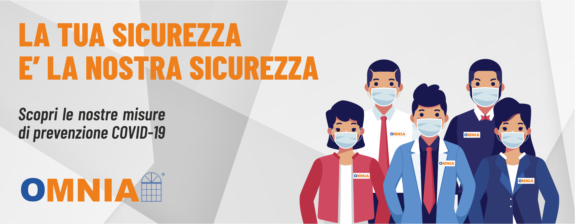 Zona Arancione? Omnia è sempre aperta. Puoi venire da noi ma ricorda l'autocertificazione! NOVITÀ 